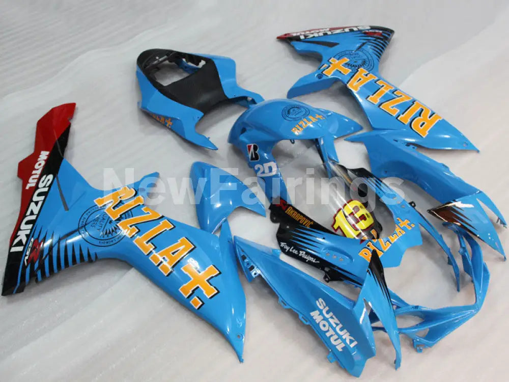 Blue and Black Red Rizla - GSX-R750 11-24 Fairing Kit