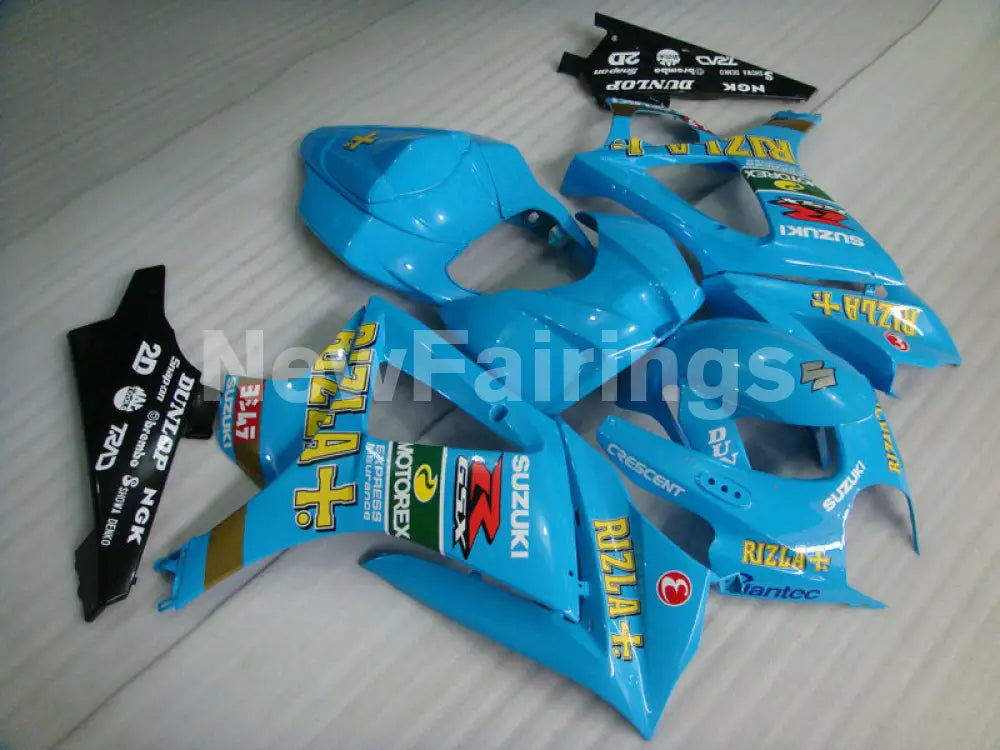 Blue and Black Rizla - GSX - R1000 07 - 08 Fairing Kit