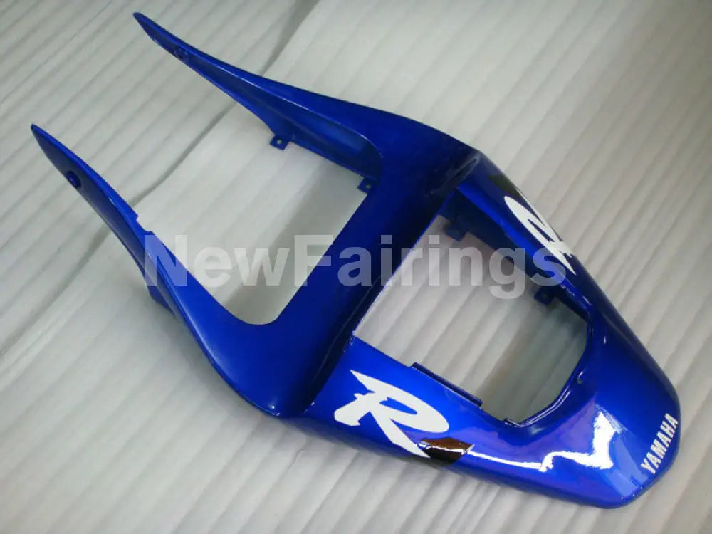 Blue and Black White Factory Style - YZF-R1 00-01 Fairing