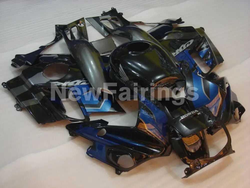 Blue and Grey Black Factory Style - CBR600 F2 91-94 Fairing