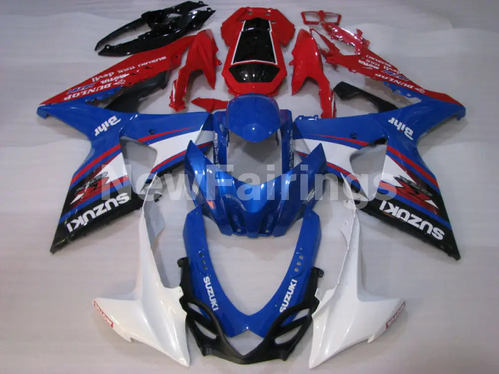 Blue and Red White Factory Style - GSX - R1000 09 - 16