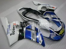 Load image into Gallery viewer, Blue and White Black ENEOS - YZF-R6 98-02 Fairing Kit Vehicles &amp; Parts &gt; Vehicle Parts &amp; Accessories &gt; Motor Vehicle