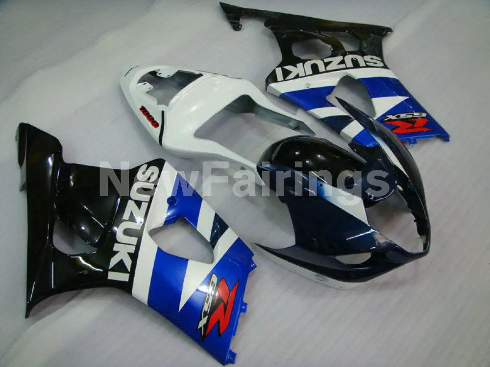 Blue and White Black Factory Style - GSX - R1000 03 - 04