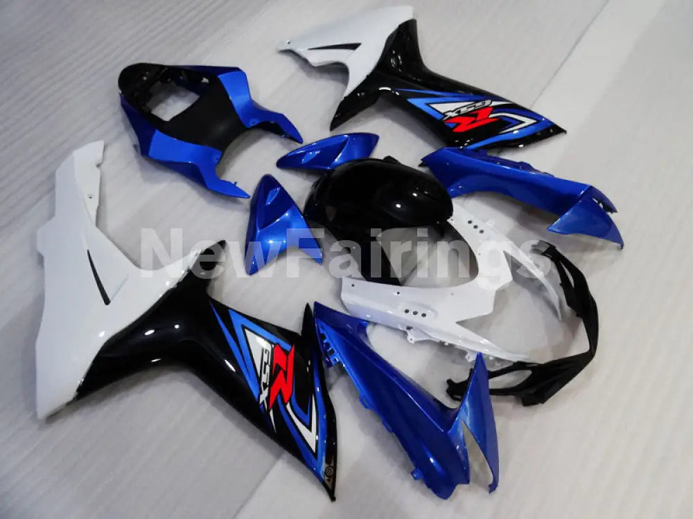 Blue and White Black Factory Style - GSX-R750 11-24 Fairing