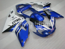 Load image into Gallery viewer, Blue and White Black Factory Style - YZF-R1 00-01 Fairing