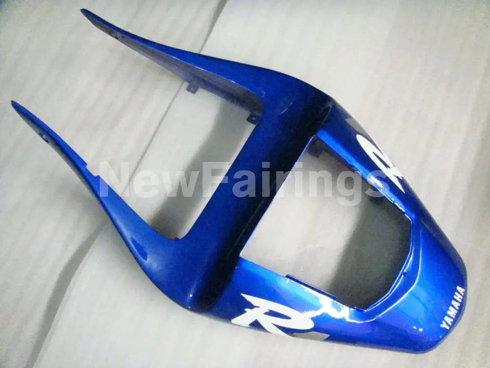 Blue and White Factory Style - YZF-R1 00-01 Fairing Kit