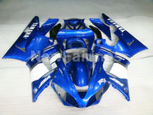 Load image into Gallery viewer, Blue and White Factory Style - YZF-R1 00-01 Fairing Kit