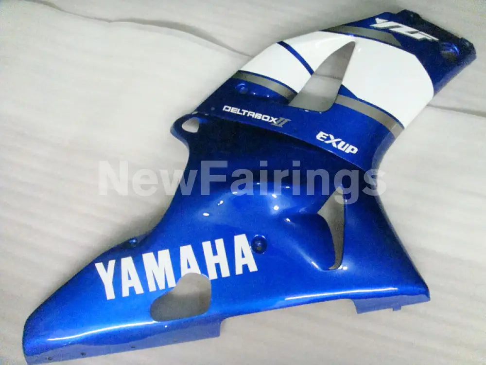 Blue and White Factory Style - YZF-R1 00-01 Fairing Kit