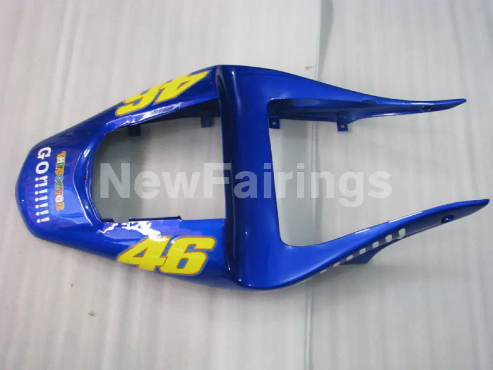 Blue and White GO - YZF-R1 00-01 Fairing Kit - Vehicles &