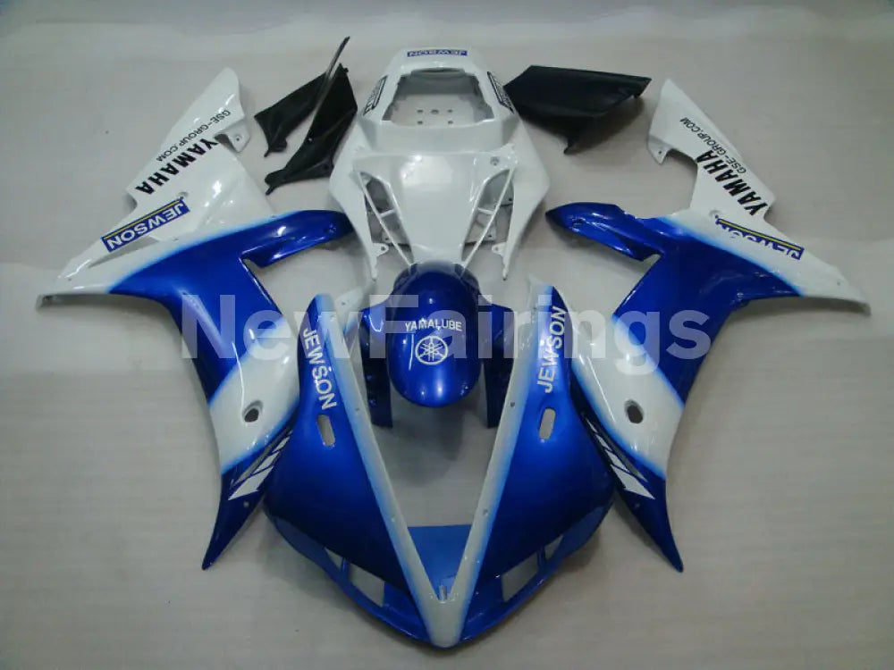 Blue and White Jewson - YZF-R1 02-03 Fairing Kit - Vehicles