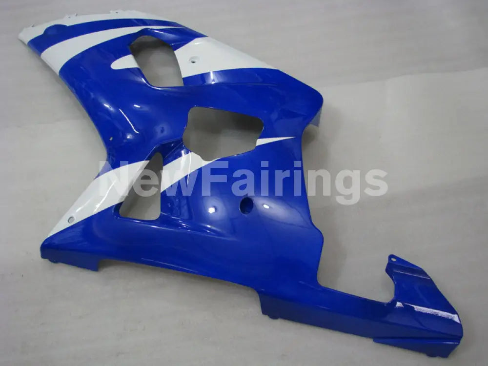 Blue and White No decals - GSX-R600 01-03 Fairing Kit -