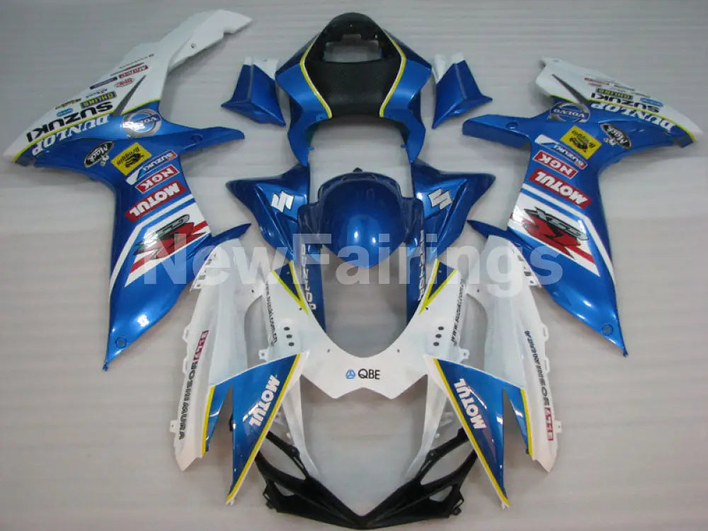 Blue and White Yoshimura - GSX-R600 11-24 Fairing Kit