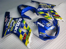 Load image into Gallery viewer, Blue and Yellow Movistar - GSX-R600 01-03 Fairing Kit -