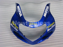 Load image into Gallery viewer, Blue and Yellow Movistar - GSX-R600 01-03 Fairing Kit -