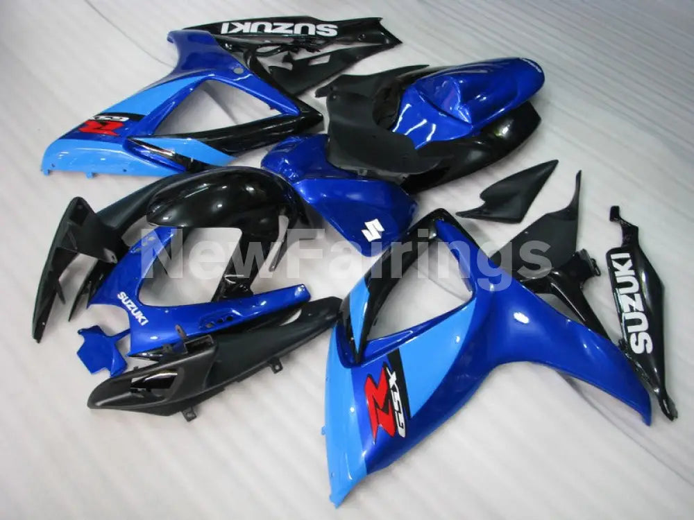 Blue and Black Factory Style - GSX-R600 06-07 Fairing Kit