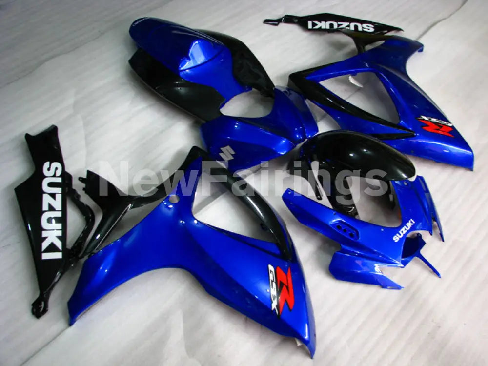 Blue and Black Factory Style - GSX-R600 06-07 Fairing Kit