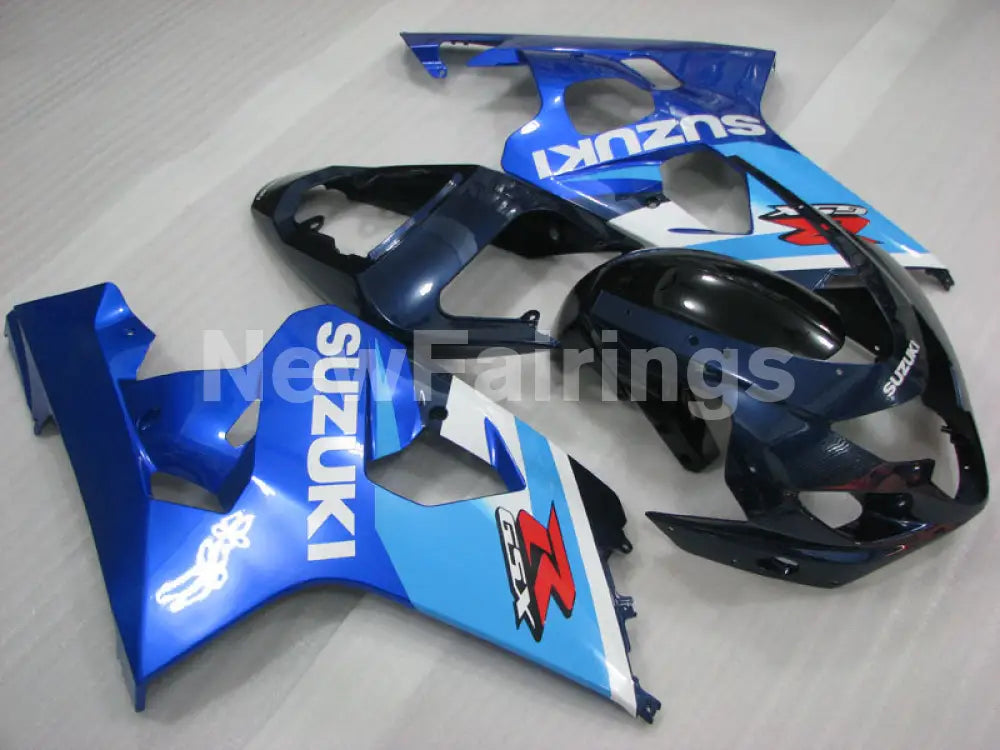 Blue Black Factory Style - GSX-R750 04-05 Fairing Kit