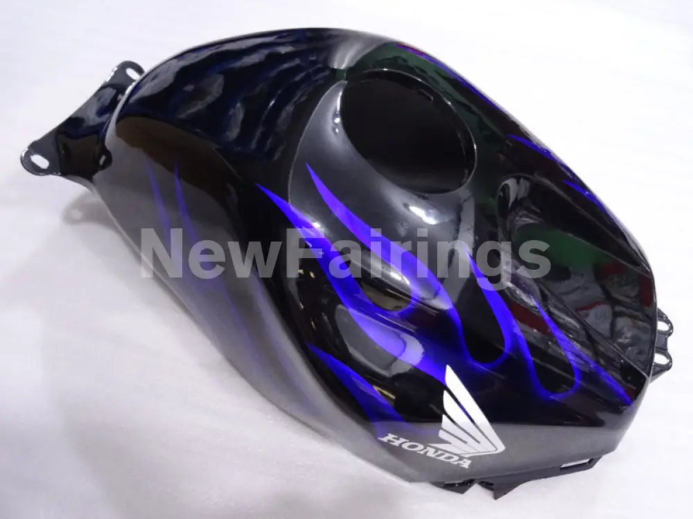 Blue and Black Flame - CBR600RR 03-04 Fairing Kit - Vehicles