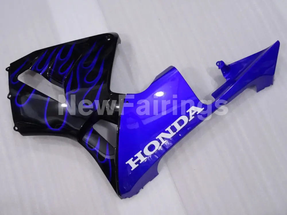 Blue and Black Flame - CBR600RR 03-04 Fairing Kit - Vehicles