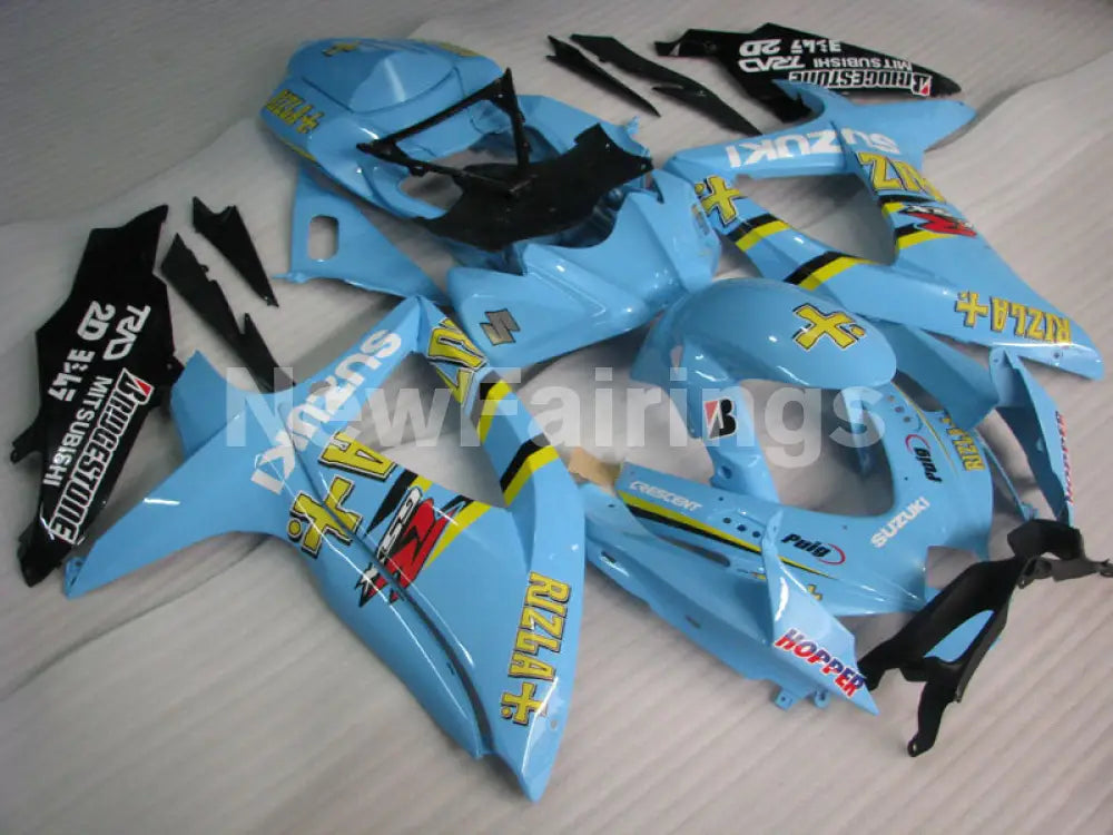 Blue and Black Rizla - GSX-R750 08-10 Fairing Kit Vehicles