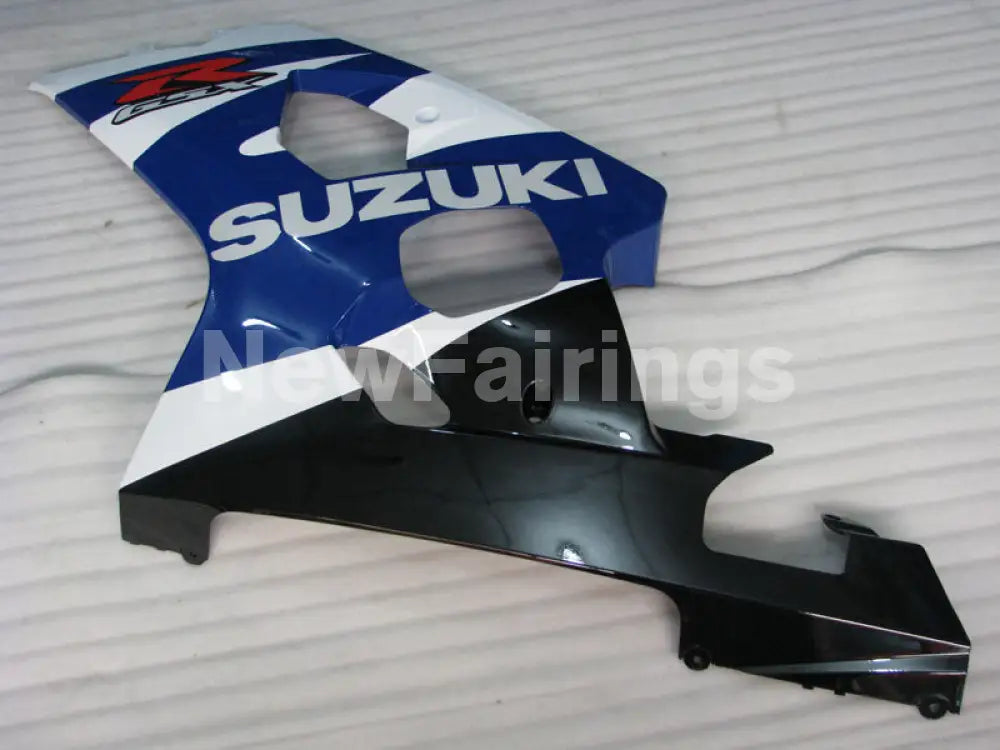 Blue Black and White Factory Style - GSX-R600 04-05 Fairing