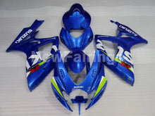 Load image into Gallery viewer, Blue and Green Factory Style - GSX-R600 06-07 Fairing Kit