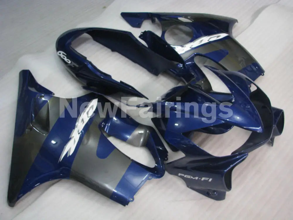 Blue and Grey Factory Style - CBR600 F4i 04-06 Fairing Kit -