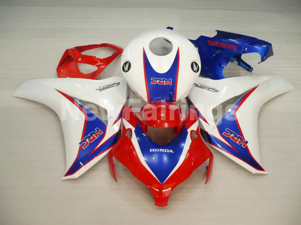 Blue Red and White Factory Style - CBR1000RR 08-11 Fairing