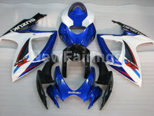 Load image into Gallery viewer, Blue and White Black Factory Style - GSX-R600 06-07 Fairing