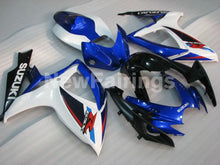 Load image into Gallery viewer, Blue and White Black Factory Style - GSX-R600 06-07 Fairing