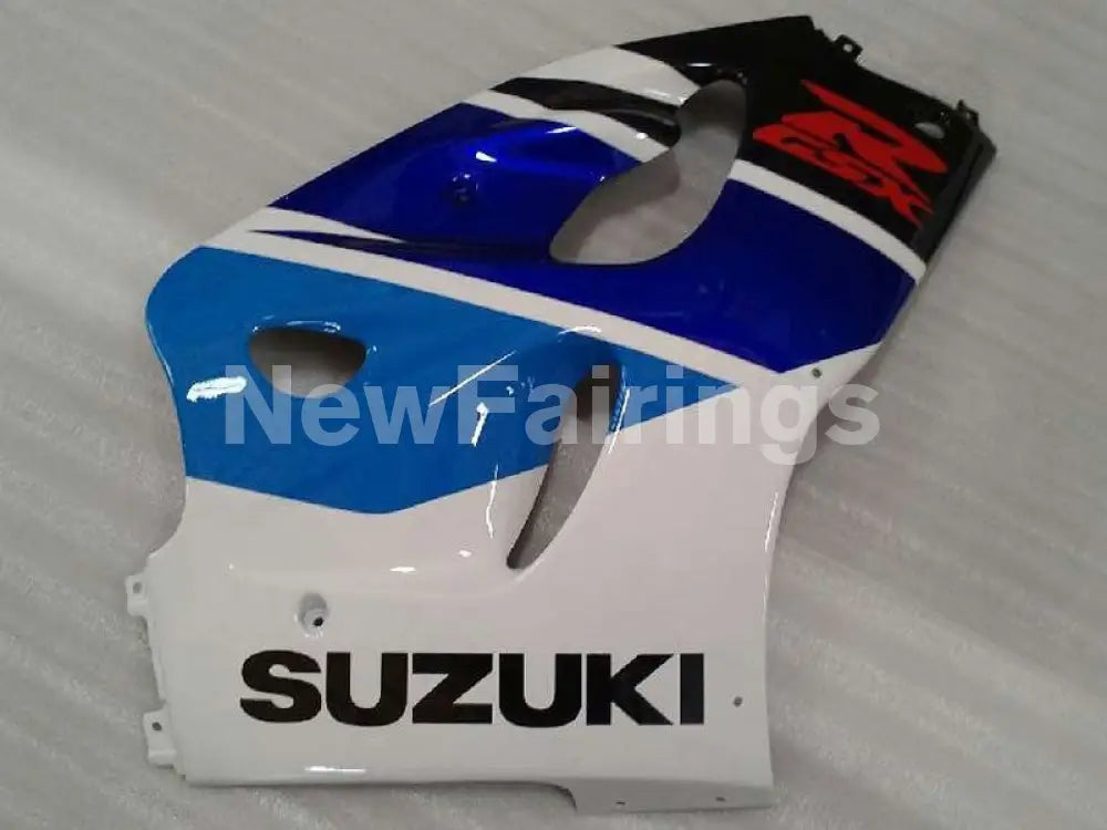 Blue and White Black Factory Style - GSX-R750 96-99 Fairing