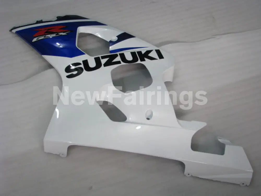 Blue and White Factory Style - GSX-R600 04-05 Fairing Kit -