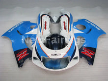 Load image into Gallery viewer, Blue White Factory Style - GSX-R600 96-00 Fairing Kit -