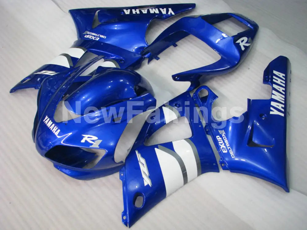 Blue White Factory Style - YZF-R1 98-99 Fairing Kit