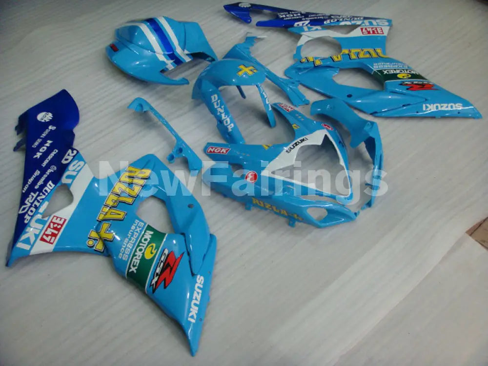 Blue and White Rizla - GSX - R1000 05 - 06 Fairing Kit