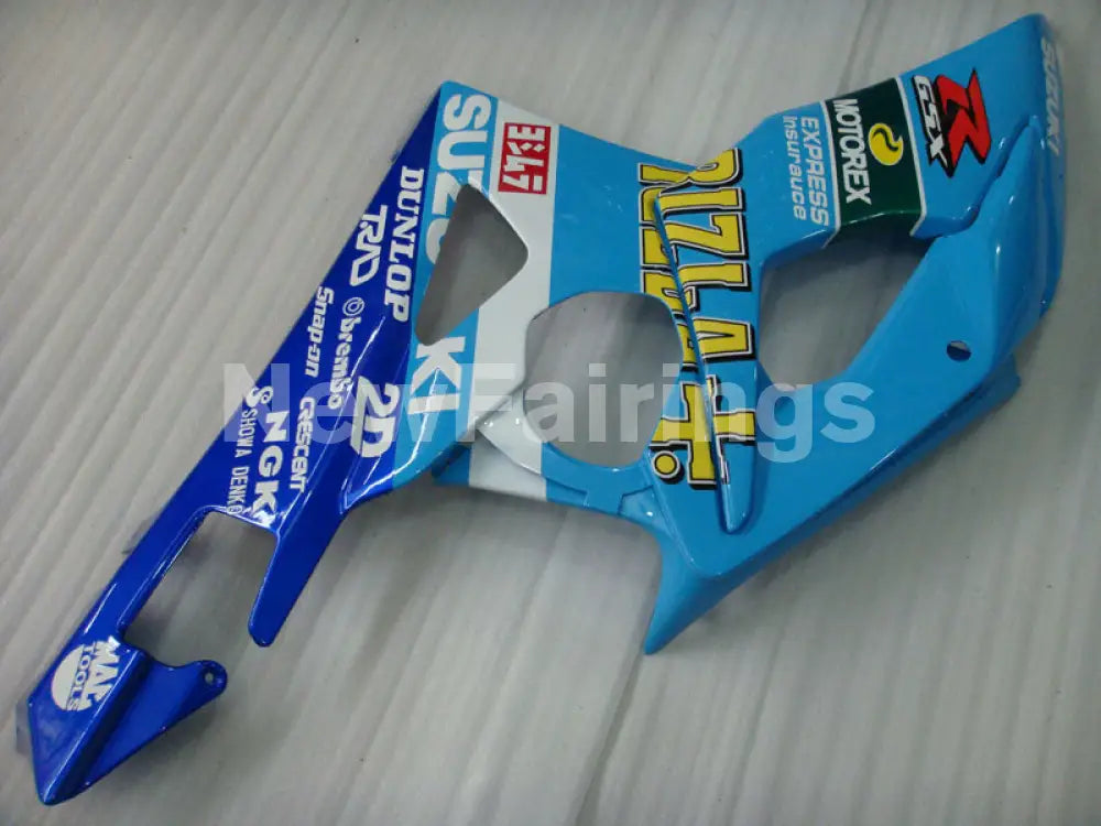 Blue and White Rizla - GSX - R1000 05 - 06 Fairing Kit