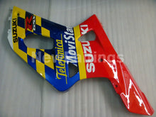 Load image into Gallery viewer, Blue and Yellow Red Movistar - GSX-R600 01-03 Fairing Kit -