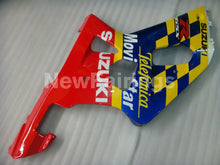 Load image into Gallery viewer, Blue and Yellow Red Movistar - GSX-R600 01-03 Fairing Kit -