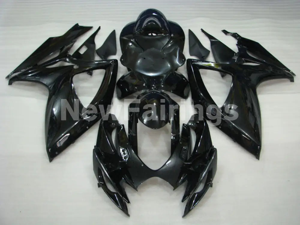 Gloss Black No decals - GSX-R600 06-07 Fairing Kit