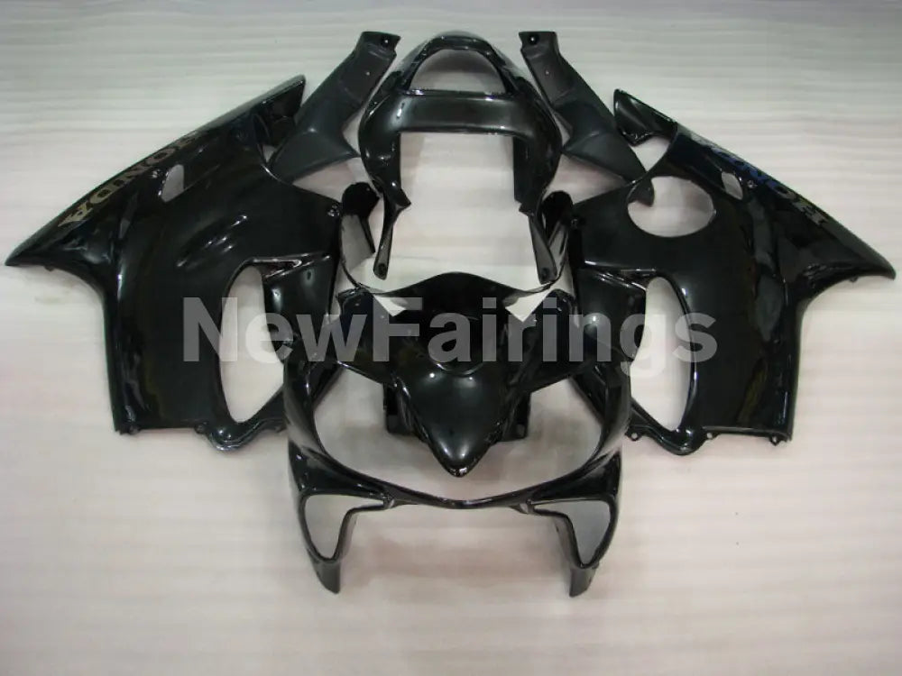 Gloss Black Factory Style - CBR600 F4i 01-03 Fairing Kit -