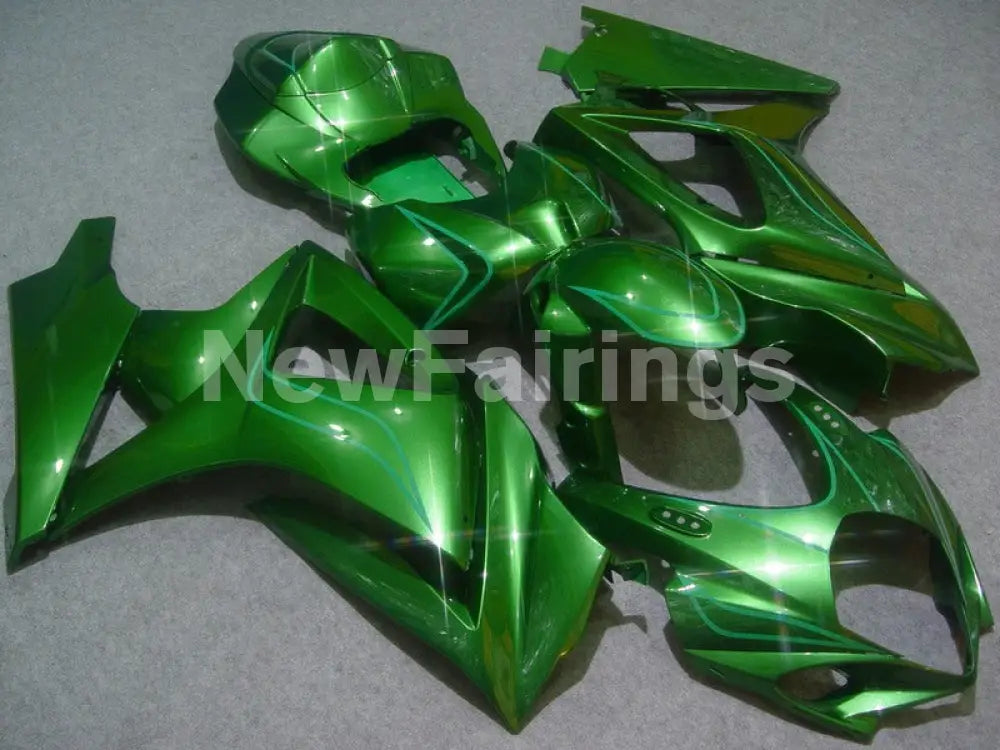 Gloss Green No decals - GSX - R1000 07 - 08 Fairing Kit