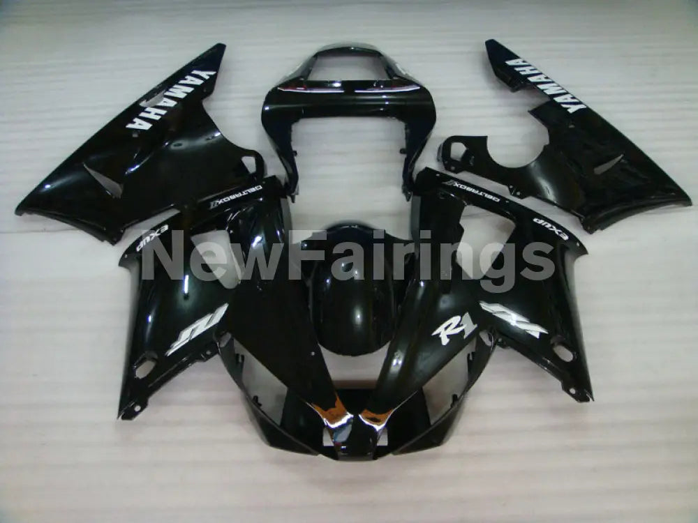 Glossy Black Factory Style - YZF-R1 00-01 Fairing Kit