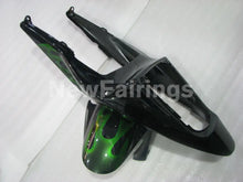 Load image into Gallery viewer, Green and Black Flame - CBR600RR 03-04 Fairing Kit -