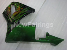 Load image into Gallery viewer, Green and Black Flame - CBR600RR 03-04 Fairing Kit -