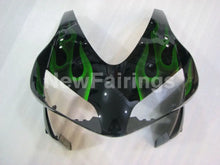 Load image into Gallery viewer, Green and Black Flame - CBR600RR 03-04 Fairing Kit -