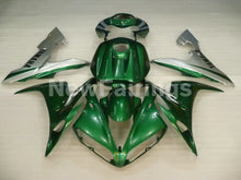 Load image into Gallery viewer, Green Silver Factory Style - YZF-R1 04-06 Fairing Kit