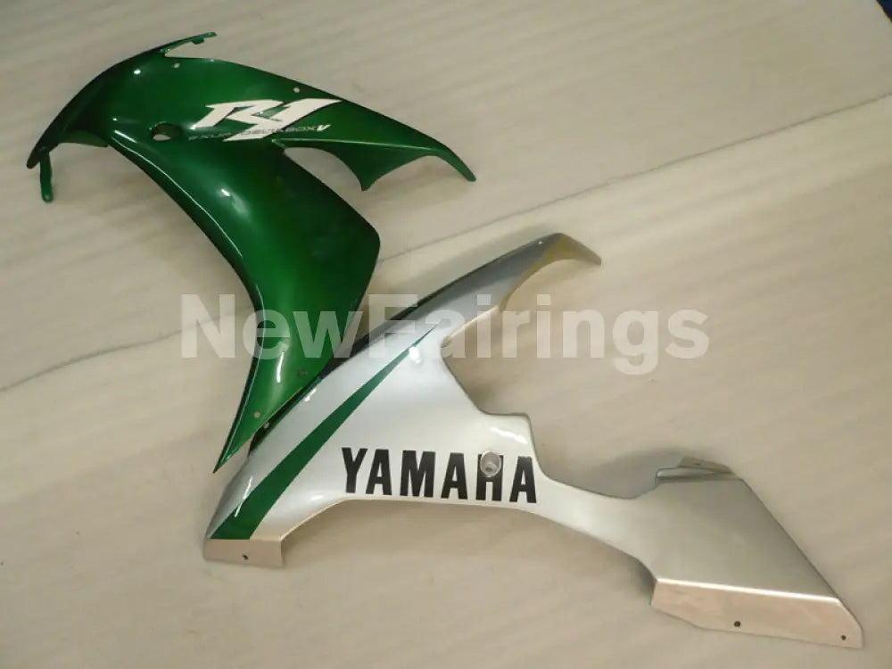 Green Silver Factory Style - YZF-R1 04-06 Fairing Kit