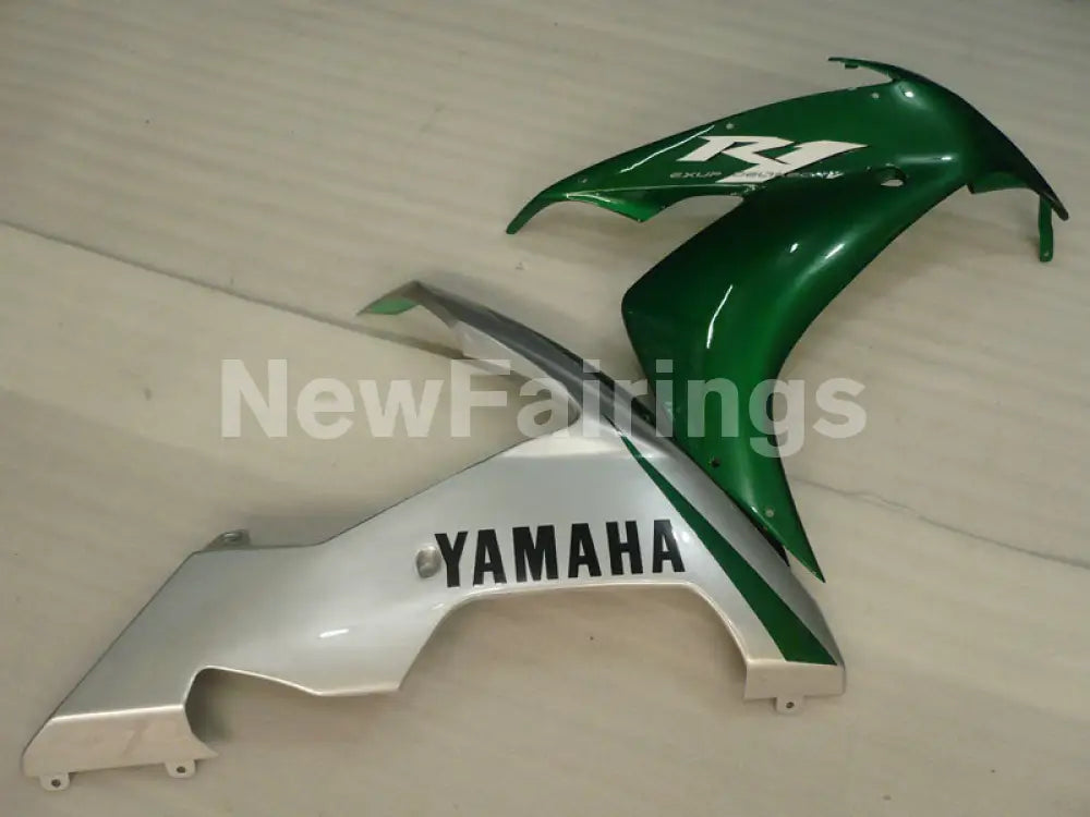 Green Silver Factory Style - YZF-R1 04-06 Fairing Kit