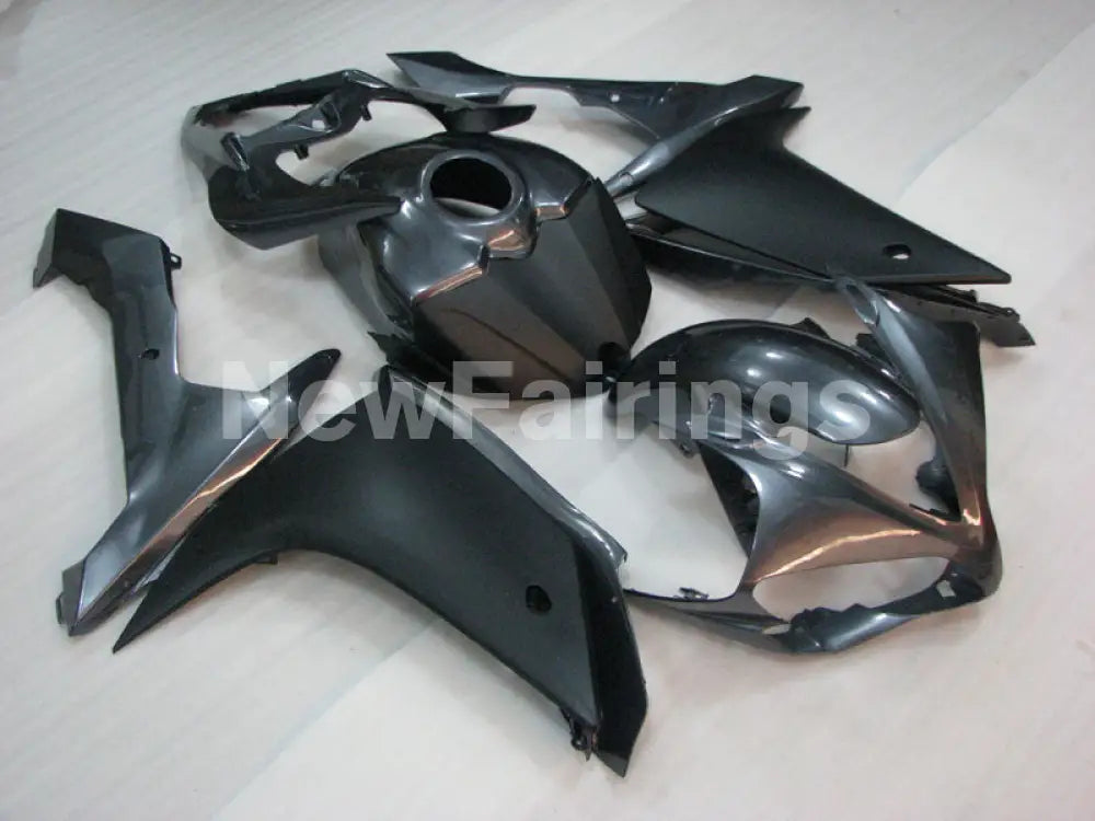 Grey Matte Black decals - YZF-R1 07-08 Fairing Kit