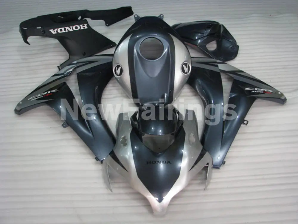 Grey and Silver Factory Style - CBR1000RR 08-11 Fairing Kit